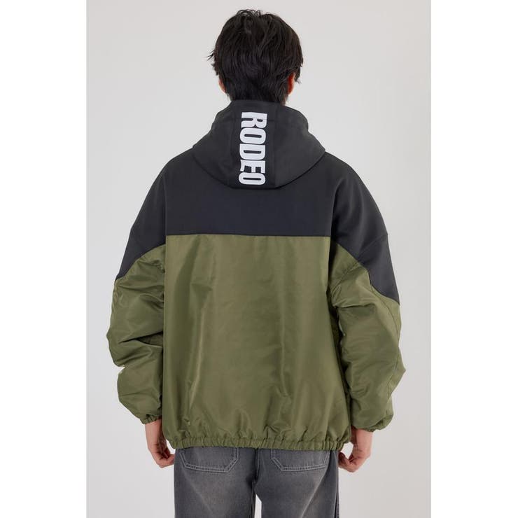 バイカラーフーデッドブルゾン | RODEO CROWNS WIDE BOWL | 詳細画像23 