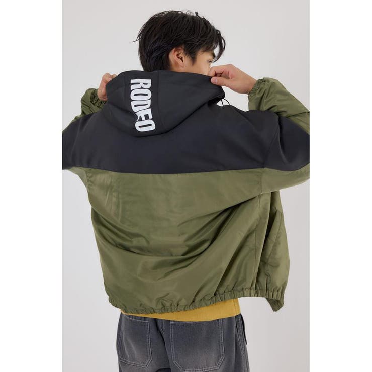 バイカラーフーデッドブルゾン | RODEO CROWNS WIDE BOWL | 詳細画像17 