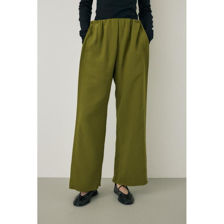 リラックスワイドパンツ リサイクルポリエステル使用 | MOUSSY OUTLET | 詳細画像2 