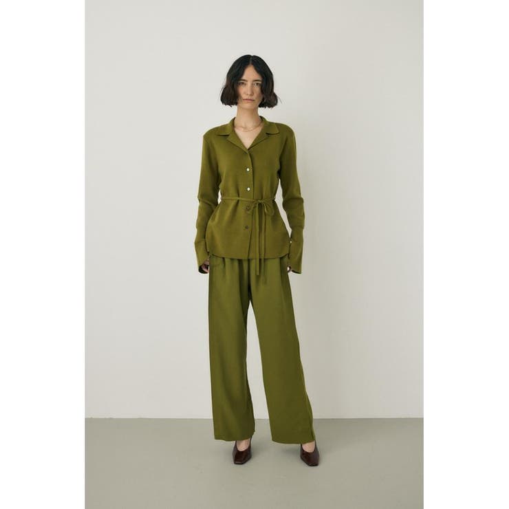 リラックスワイドパンツ リサイクルポリエステル使用 | MOUSSY OUTLET | 詳細画像10 