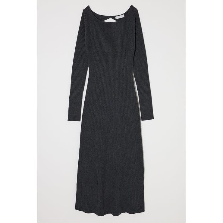 C.GRY | BACK OPEN LONG ドレス | MOUSSY OUTLET
