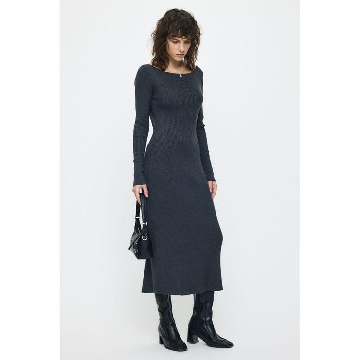 BACK OPEN LONG ドレス | MOUSSY OUTLET | 詳細画像5 
