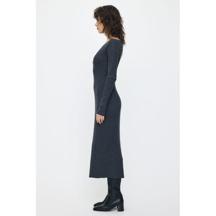 BACK OPEN LONG ドレス | MOUSSY OUTLET | 詳細画像8 