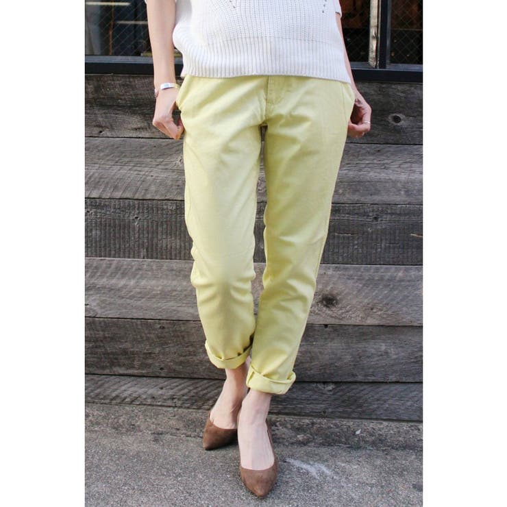 イエロー | ＜FRAMeWORK＞ ツイル チノPT | B.C STOCK