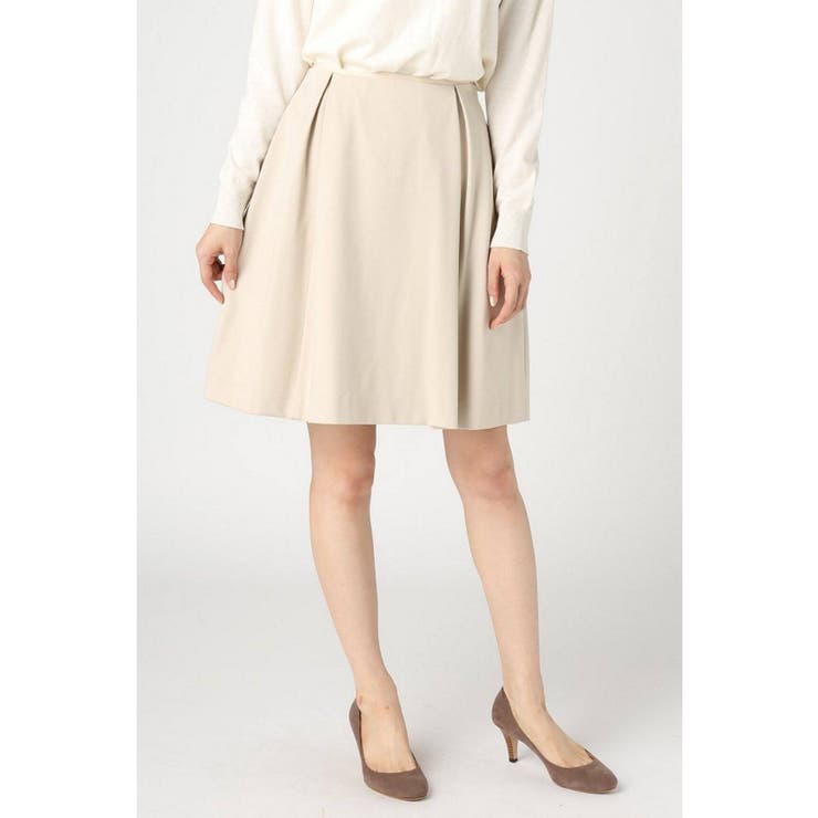 ベージュ | ＜La Totalite＞ ポンチ フンワリスカート。 | B.C STOCK