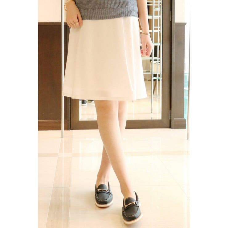 ホワイト | ＜Spick and Span＞ サイドプリーツ ダイケイ スカート | B.C STOCK