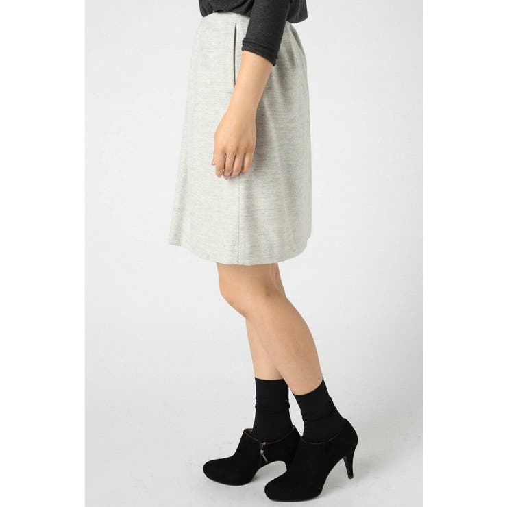 ＜Spick and Span＞ラムウール タックミディスカート | B.C STOCK | 詳細画像6 