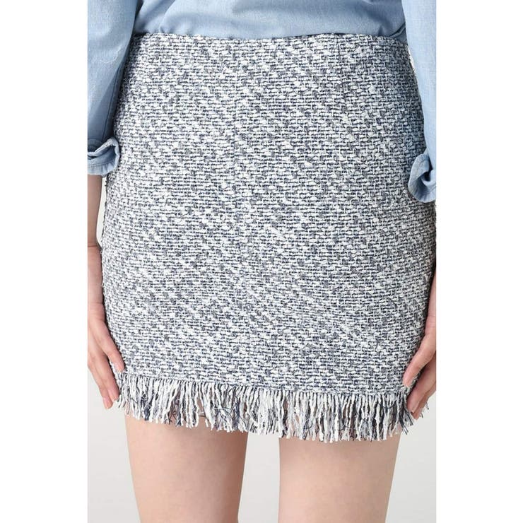 ＜JOURNAL STANDARD＞ ツイードフリンジスカート | B.C STOCK | 詳細画像5 