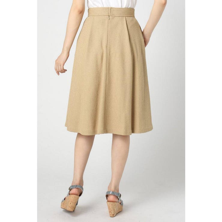 ＜Plage＞ コットンリネン タックスカート | B.C STOCK | 詳細画像3 