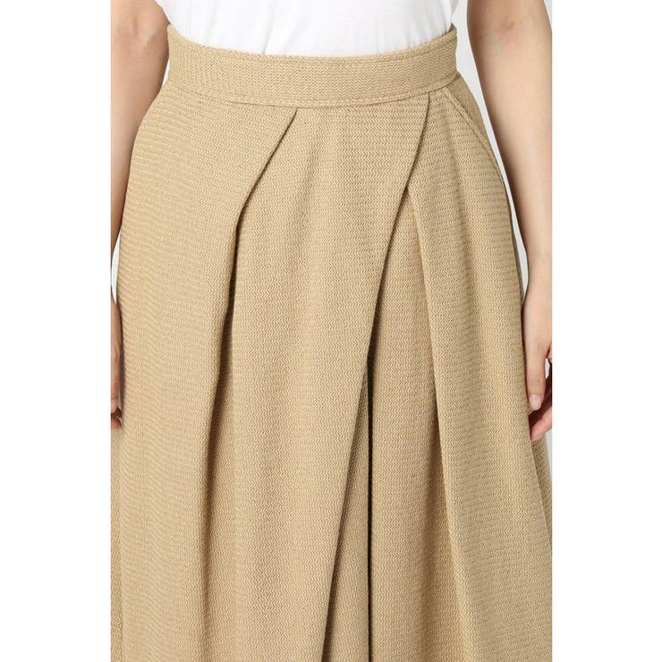 ＜Plage＞ コットンリネン タックスカート | B.C STOCK | 詳細画像4 