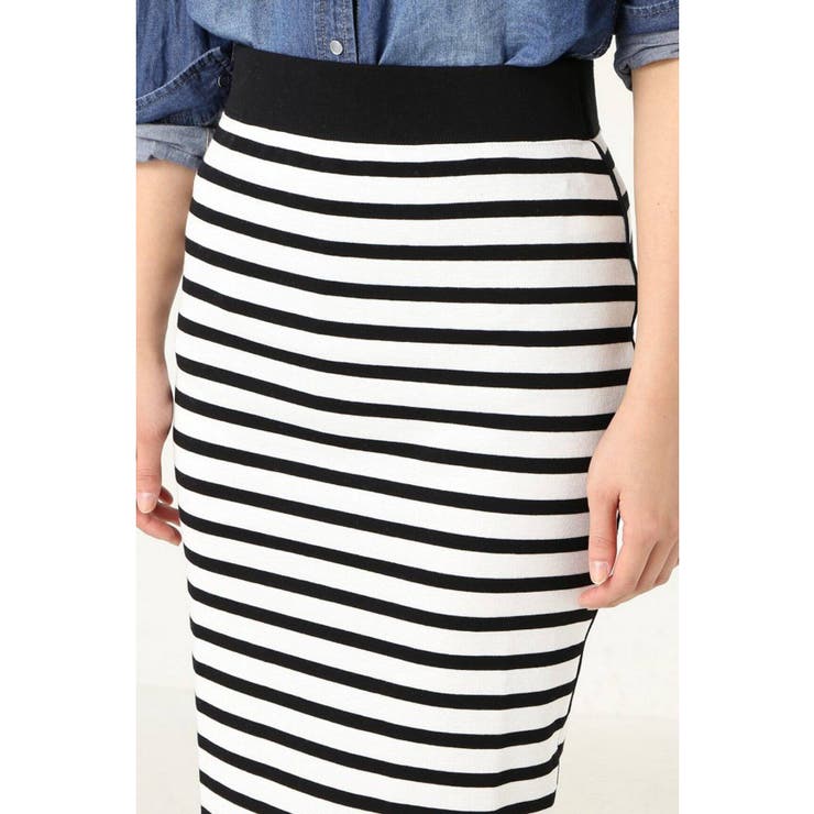 ストレッチポンチ ボーダースカート | B.C STOCK | 詳細画像5 