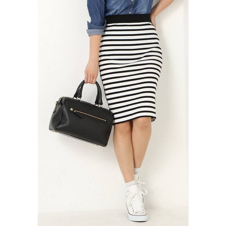 ストレッチポンチ ボーダースカート | B.C STOCK | 詳細画像9 