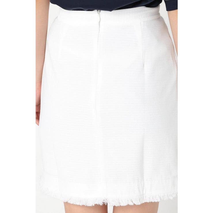 [Spick and Span]リンクス フリンジミニスカート | B.C STOCK | 詳細画像4 