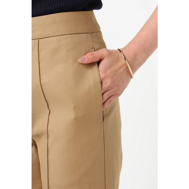 Deuxieme Classe＞ Wクロスサイドスリットパンツ◇[品番：BYCW0012784