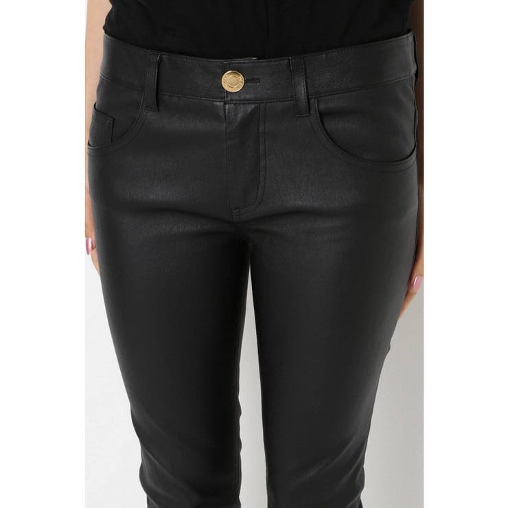 Deuxieme Classe＞ シープストレッチレザーパンツ◇[品番