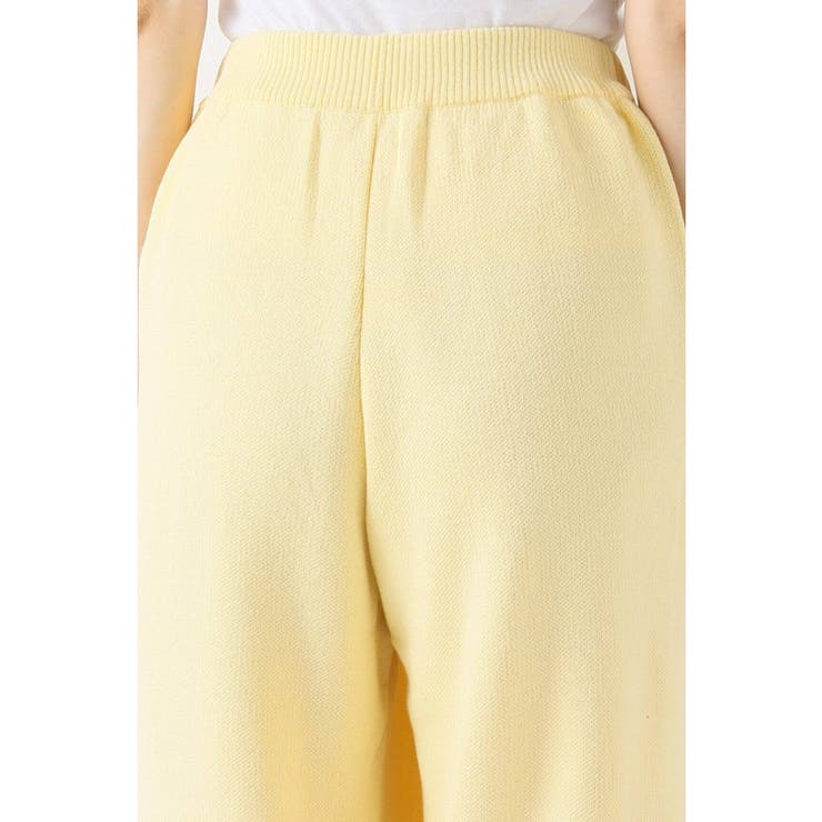 SLOBE IENA＞ ニットセットアップパンツ◇[品番：BYCW0012811