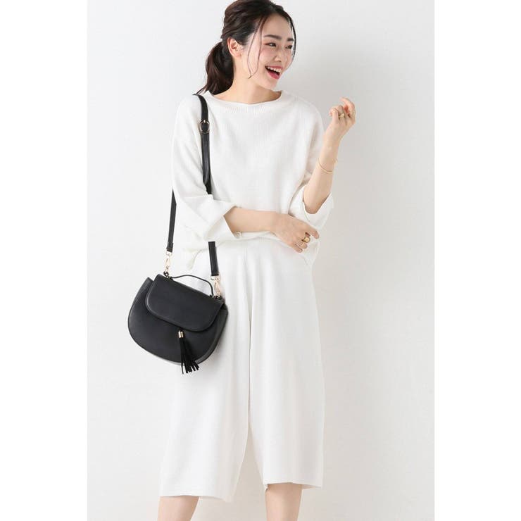 SLOBE IENA＞ ニットセットアップパンツ◇[品番：BYCW0012811