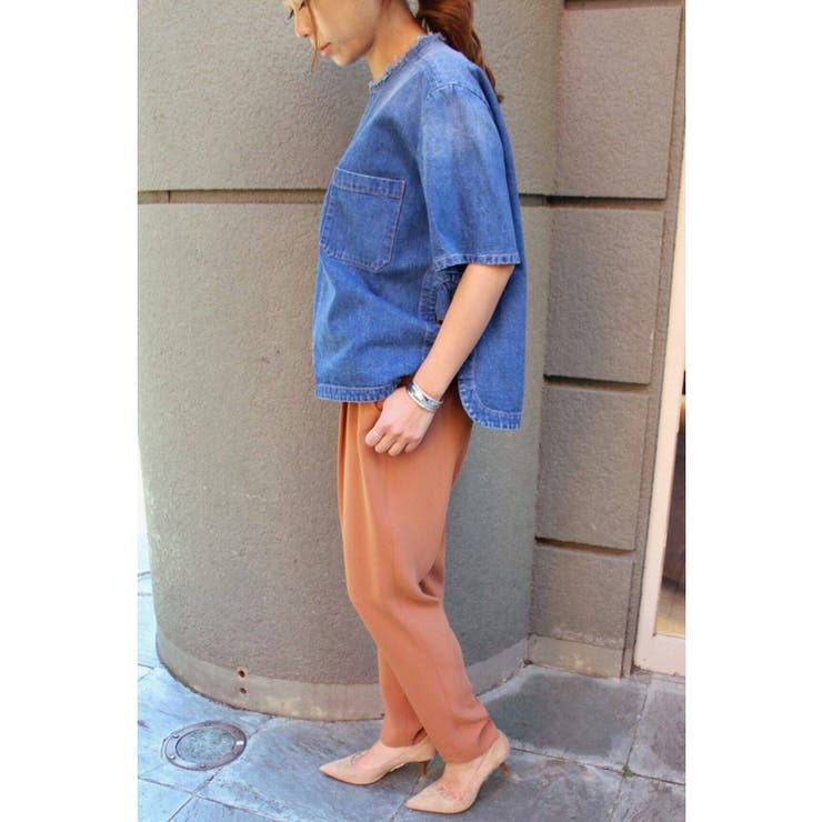 Plage＞ エステルダブルクロス パンツ◇[品番：BYCW0012819