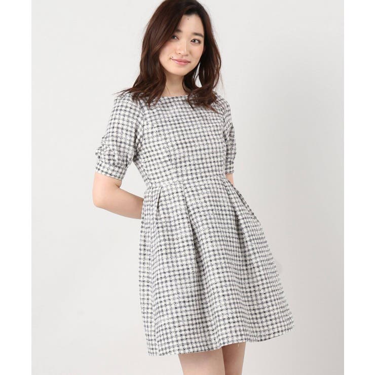 <Limitless Luxury>ギンガムチェックワンピース | B.C STOCK | 詳細画像12