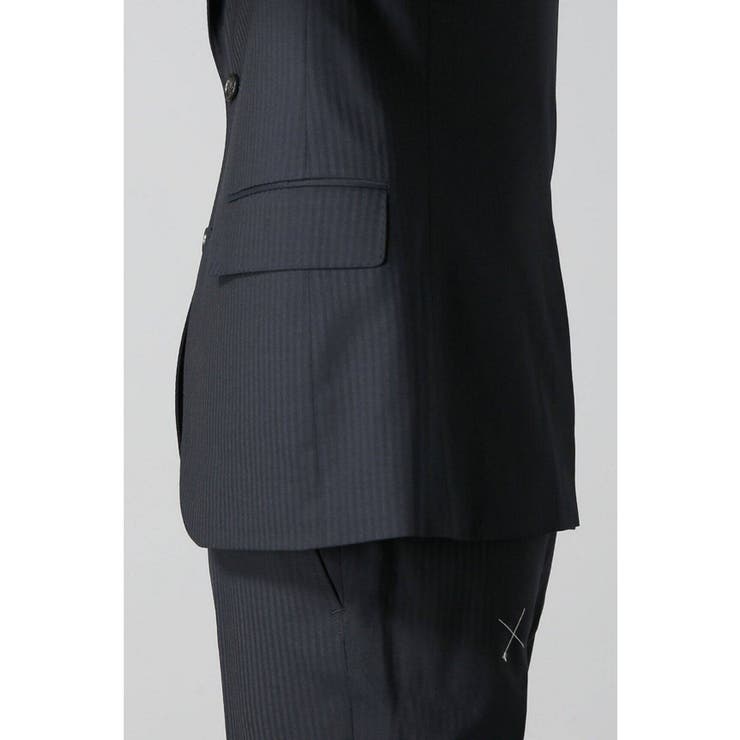 B.C STOCK＞ ウォッシャブル シャドーストライプ スーツ[品番