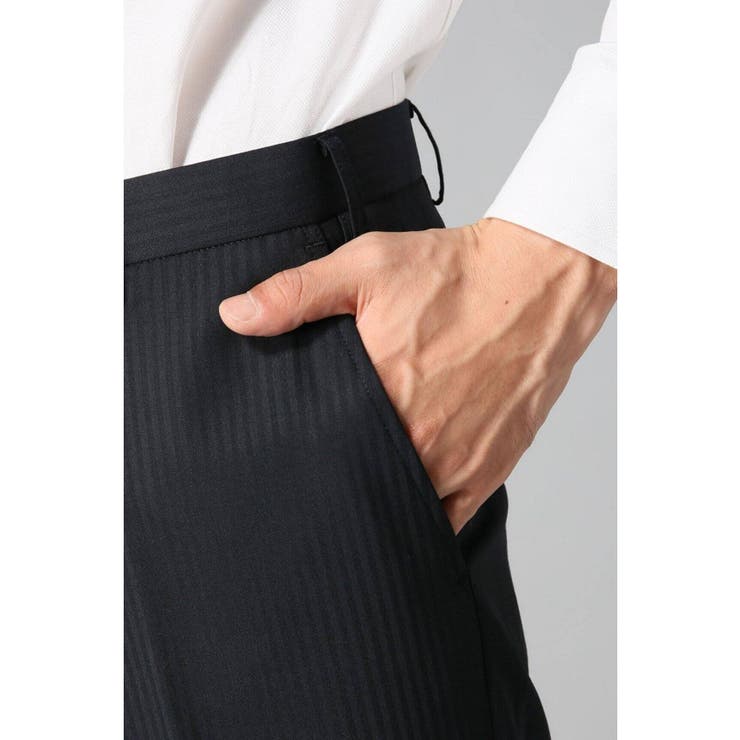 B.C STOCK ウォッシャブルスーツ　極美品 B.C STOCK＞ ウォッシャブル シャドーストライプ スーツ[品番