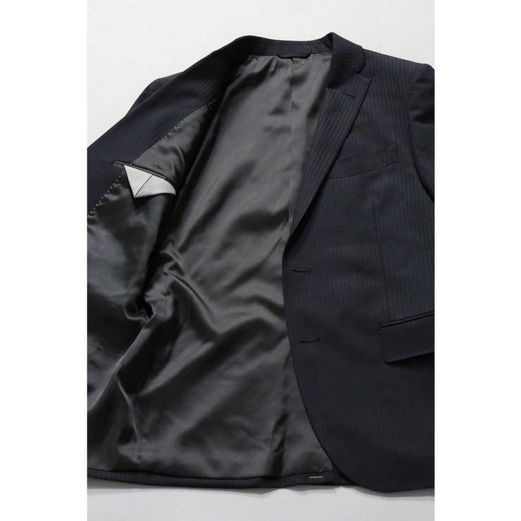 B.C STOCK＞ ウォッシャブル シャドーストライプ スーツ[品番