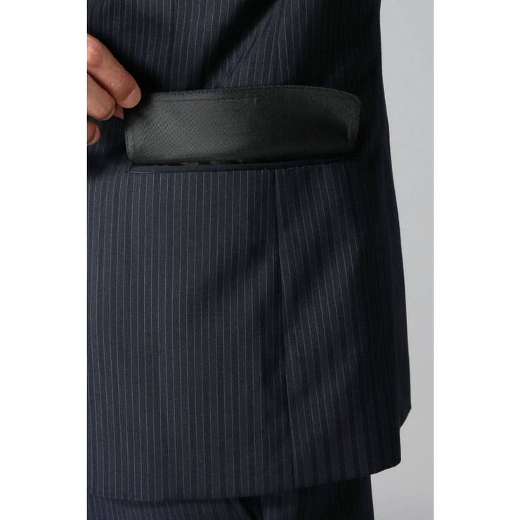 B.C STOCK＞ ウォッシャブル シャドーピンストライプ スーツ[品番