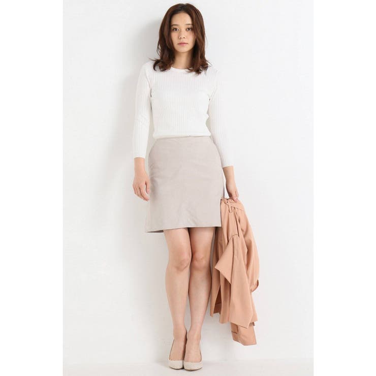 ＜FRAMeWORK＞ スウェード ミニスカート | B.C STOCK | 詳細画像1 