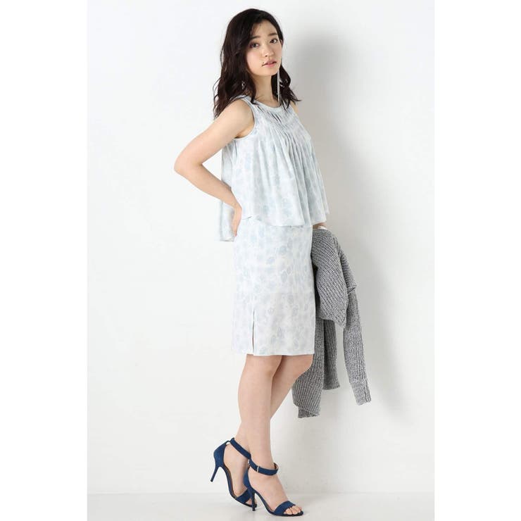 ＜NOBLE＞ フラワープリントスカート | B.C STOCK | 詳細画像2 