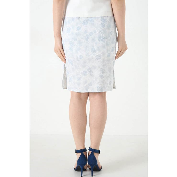 ＜NOBLE＞ フラワープリントスカート | B.C STOCK | 詳細画像9 