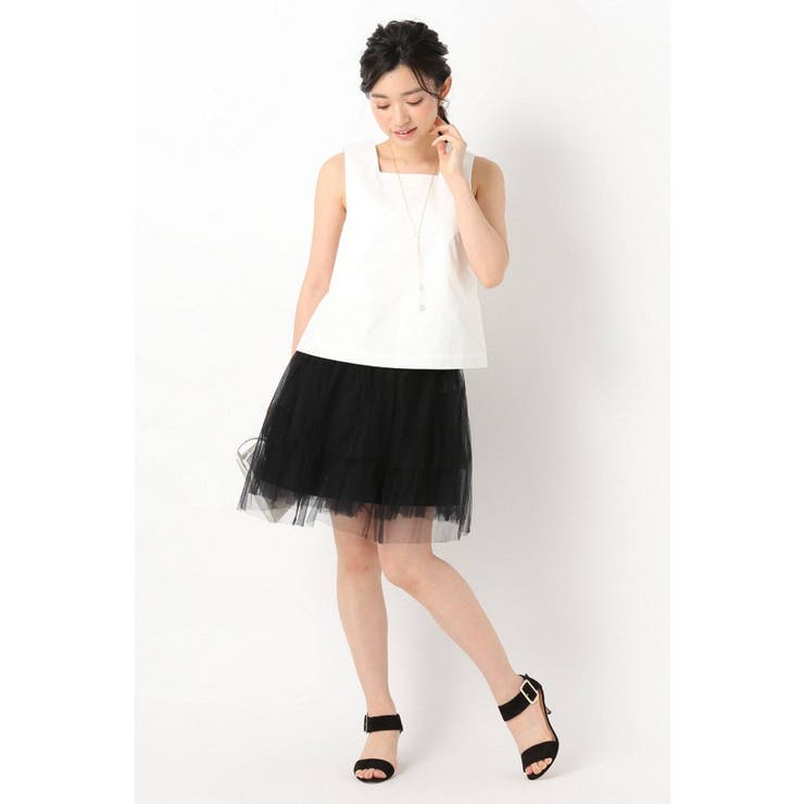 ＜NOBLE＞ 【ADAM】 チュールスカート | B.C STOCK | 詳細画像2 