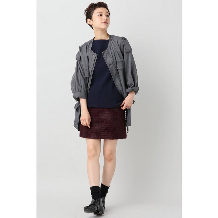 カラミツイードミニスカート | B.C STOCK | 詳細画像3 