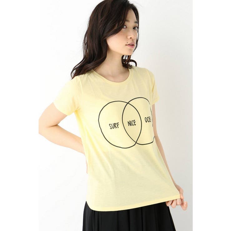 イエロー | ＜B.C STOCK＞ C4 サークルロゴ Tシャツ | B.C STOCK