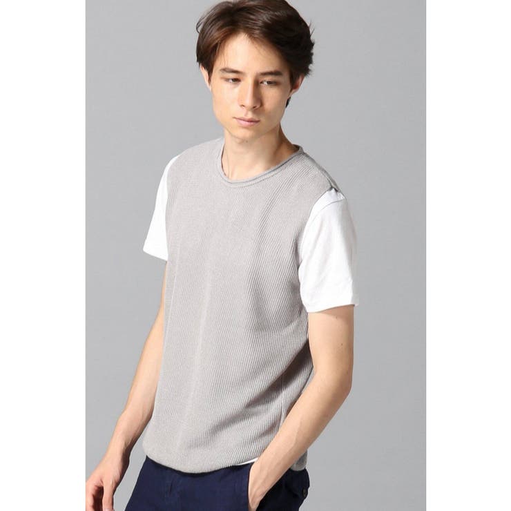 EDIFICE]WASHI （和紙）ニットベスト[品番：BYCW0004146]｜B.C