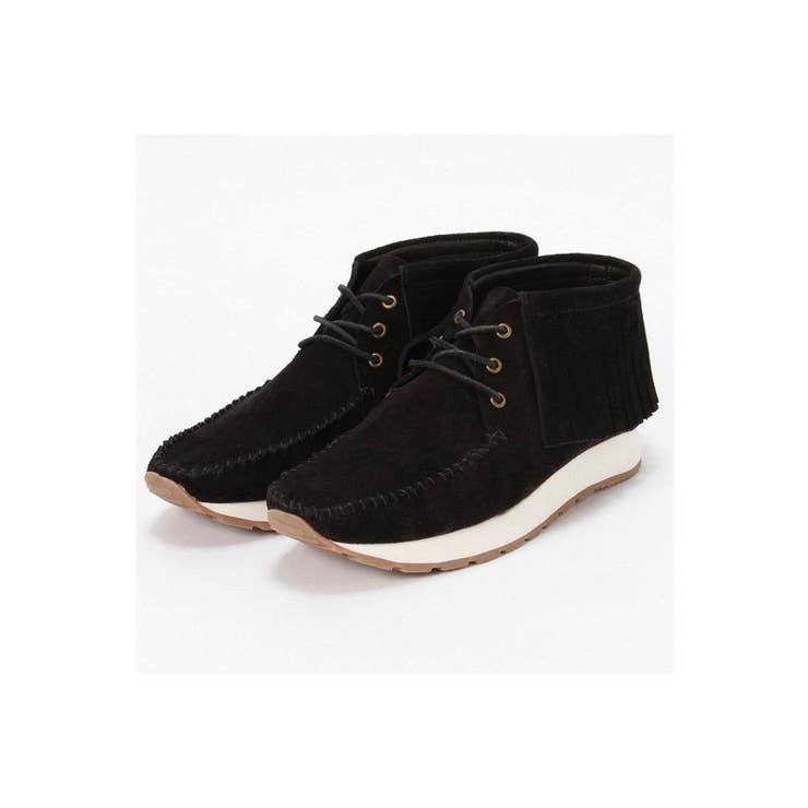 visvim みずみずしけれ フリンジモカシンスエードスニーカー