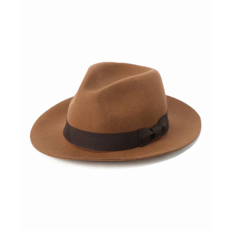 キャメル | グログランリボンHAT | B.C STOCK