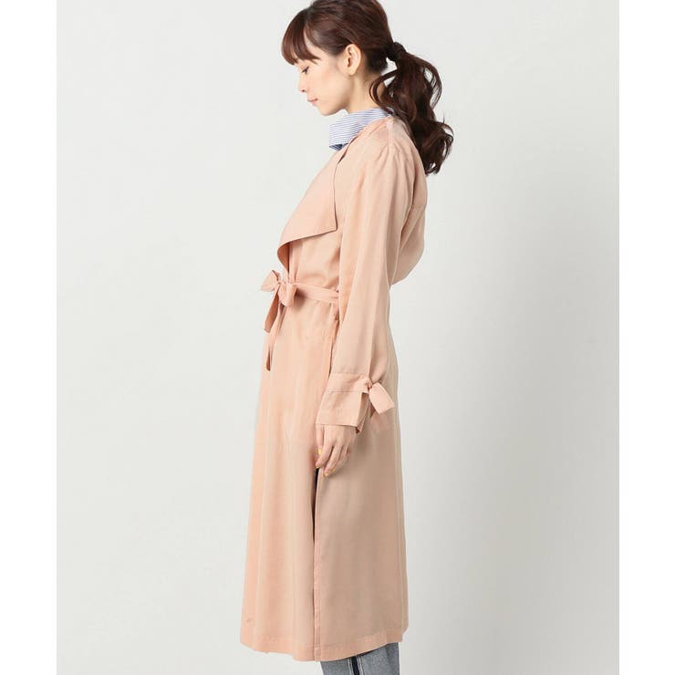 DEUXIEME CLASSE ギャバノーカラーコート DEUXIEME CLASSE ギャバノー