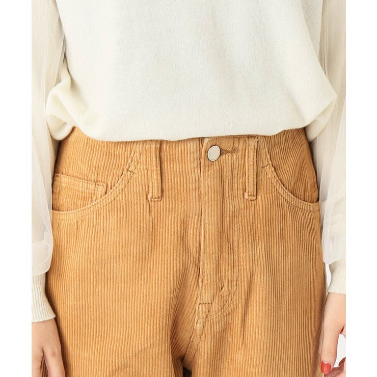 コーデュロイストレートパンツ　Mサイズ【Spick&Span】 Spick & Span - スピック&スパン コーデュロイミッドライズ