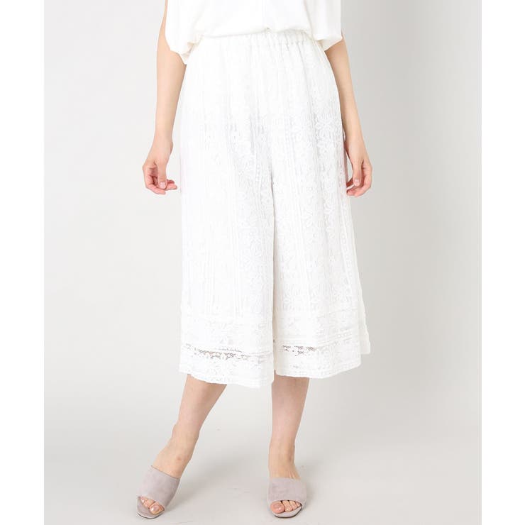 B.C STOCK＞ レースガウチョパンツ[品番：BYCW0009249]｜B.C STOCK
