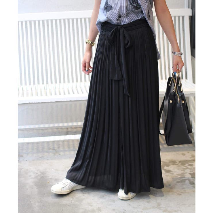 B C Stock サテンプリーツスカンツ 品番 Bycw B C Stock ベーセーストック のレディースファッション 通販 Shoplist ショップリスト