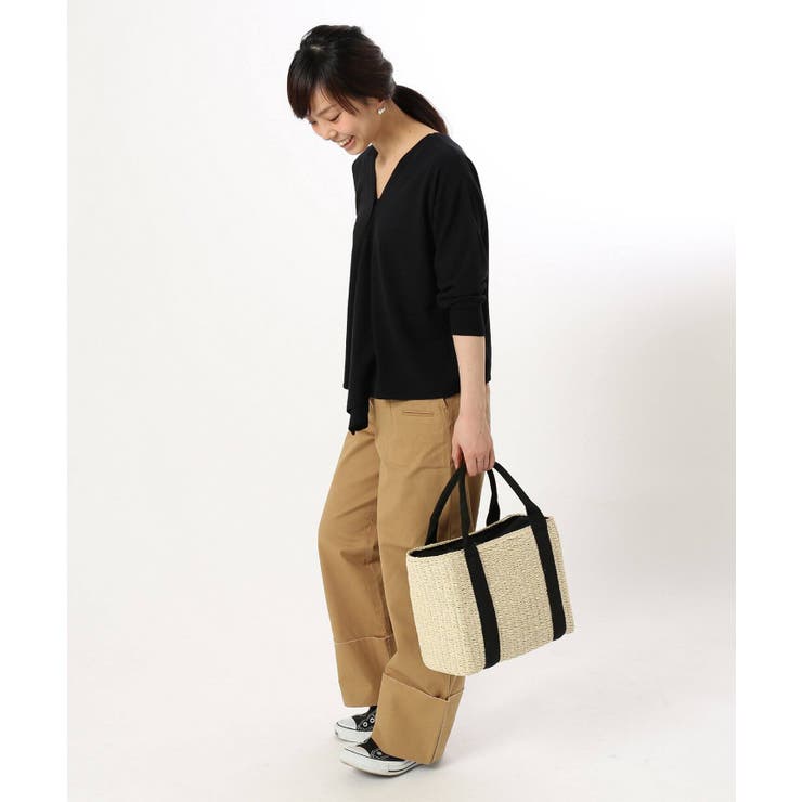 B.C STOCK＞ ワイドロールUP チノパンツ[品番：BYCW0009270