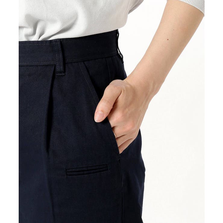B.C STOCK＞ ワイドロールUP チノパンツ[品番：BYCW0009270