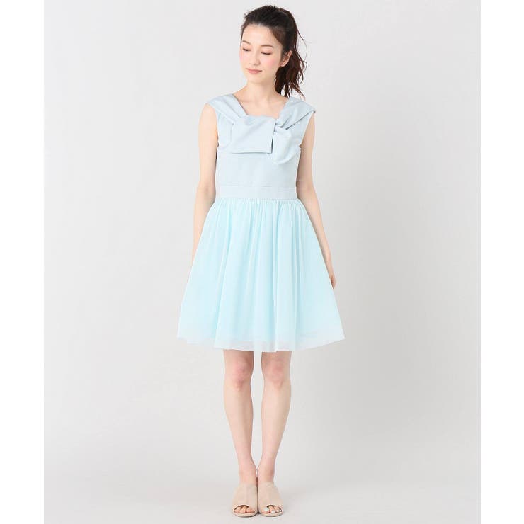 リボンカラー チュールドレス | B.C STOCK | 詳細画像2 