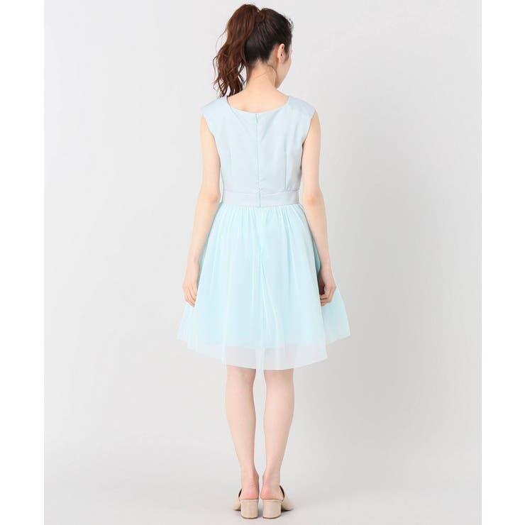 リボンカラー チュールドレス | B.C STOCK | 詳細画像4 