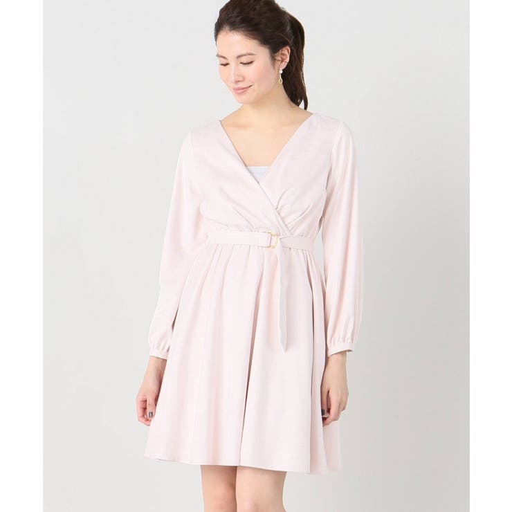 スエードカシュクールワンピース | B.C STOCK | 詳細画像13 