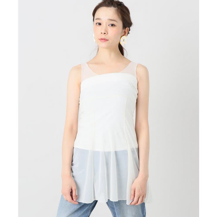 ホワイト | ＜EDIT.FOR LULU＞ etoileチュールドレス◆ | B.C STOCK