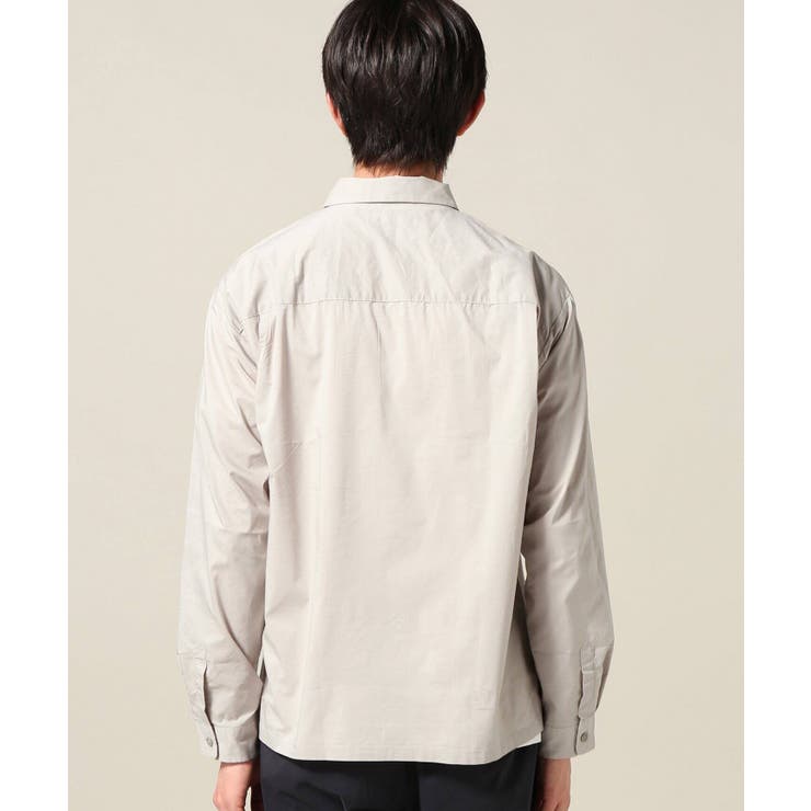 JOURNAL STANDARD ブルゾン 茶 0277824D0165 JOURNAL STANDARD]コットンタイプライターシャツブルゾン[品番
