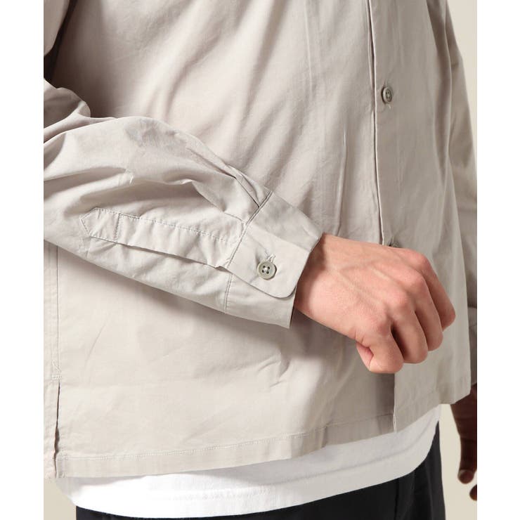 JOURNAL STANDARD ブルゾン 茶 0277824D0165 JOURNAL STANDARD]コットンタイプライターシャツブルゾン[品番