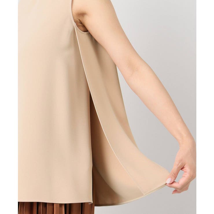 【NOBLE ノーブル】ハイネックサイドスリットブラウス | B.C STOCK | 詳細画像9