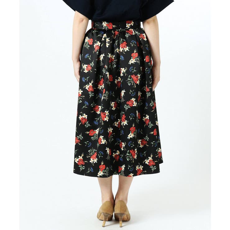 Spick and Span＞ ヴィンテージフラワータックスカート◇[品番：BYCW0010068]｜B.C  STOCK（ベーセーストック）のレディースファッション通販｜SHOPLIST（ショップリスト）